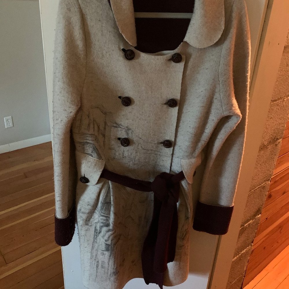 Anthropologie wool coat/dress